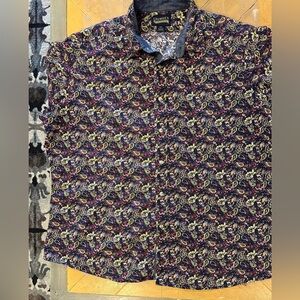 Daniel Cremieux Multicolor Paisley Button Down Shirt